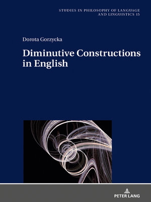 cover image of Diminutive Constructions in English
